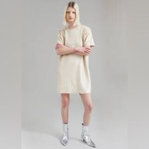 The Frankie Shop Riley sequins tee mini dress NWT L